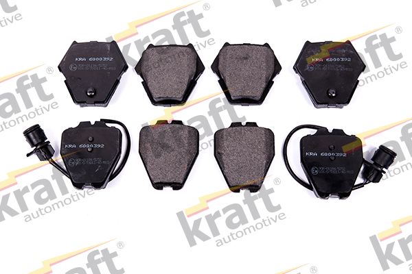KRAFT AUTOMOTIVE Комплект тормозных колодок, дисковый тормоз 6000392